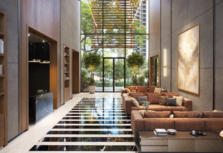 Double-height-Club-Lobby-