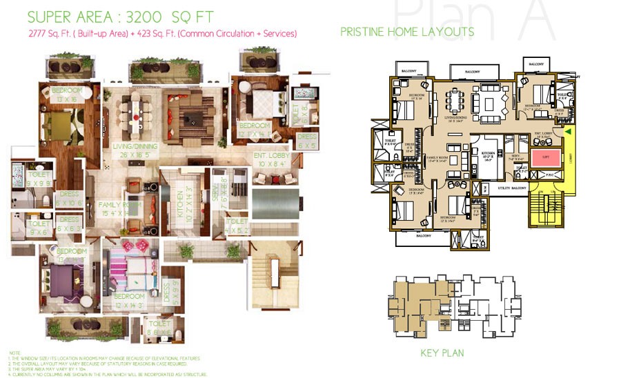 4 BHK - 3200 Sq.Ft.
